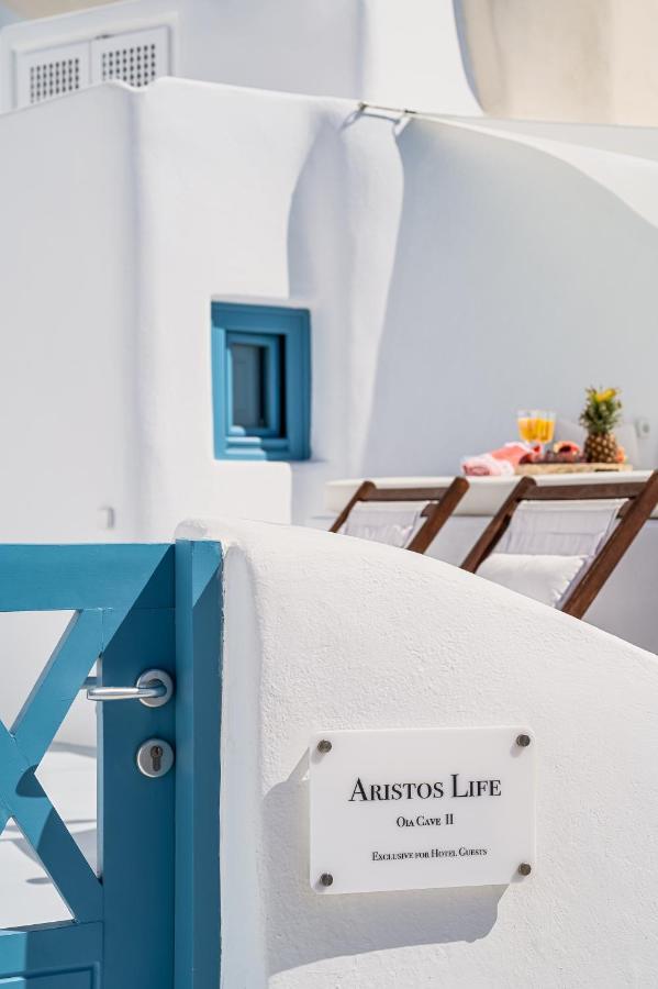 Aristos Life Luxury Cave Villas Ia Exterior foto