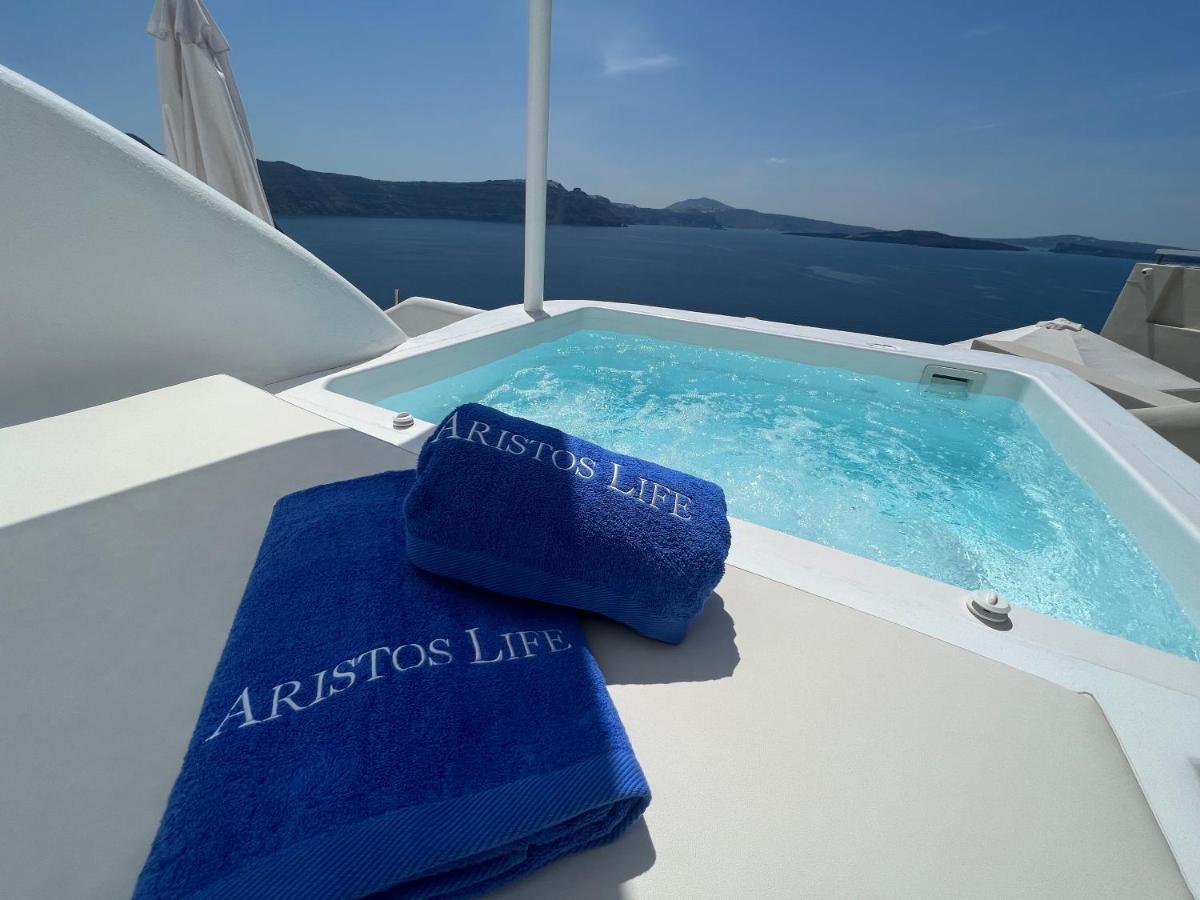 Aristos Life Luxury Cave Villas Ia Exterior foto